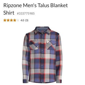 RipZone talus blanket men’s shirt